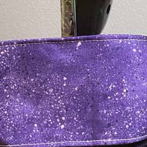 Purple Splatter Mask