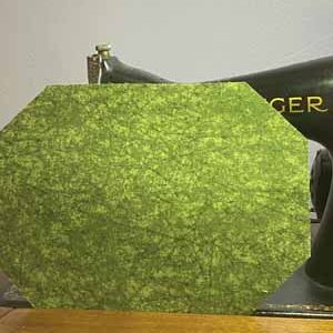 Green Wispy Marble Mask